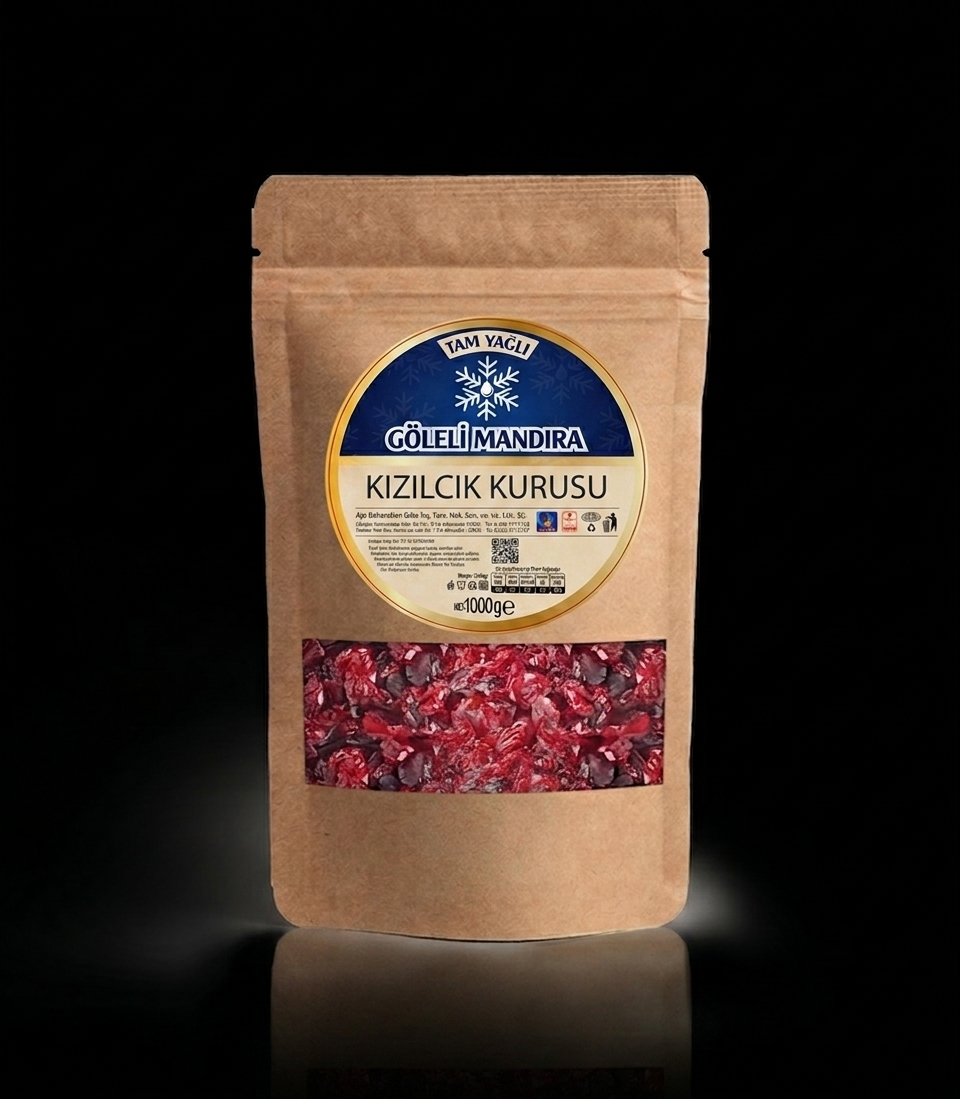 Kurutulmuş Kızılcık 1 kg